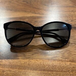 Fendi Black Oversized Sunglasses